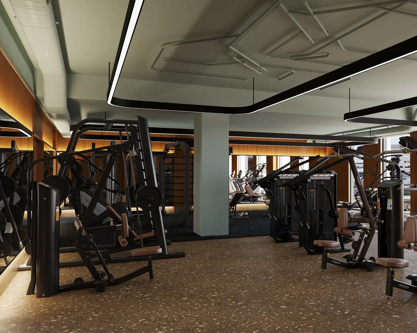 fitness center