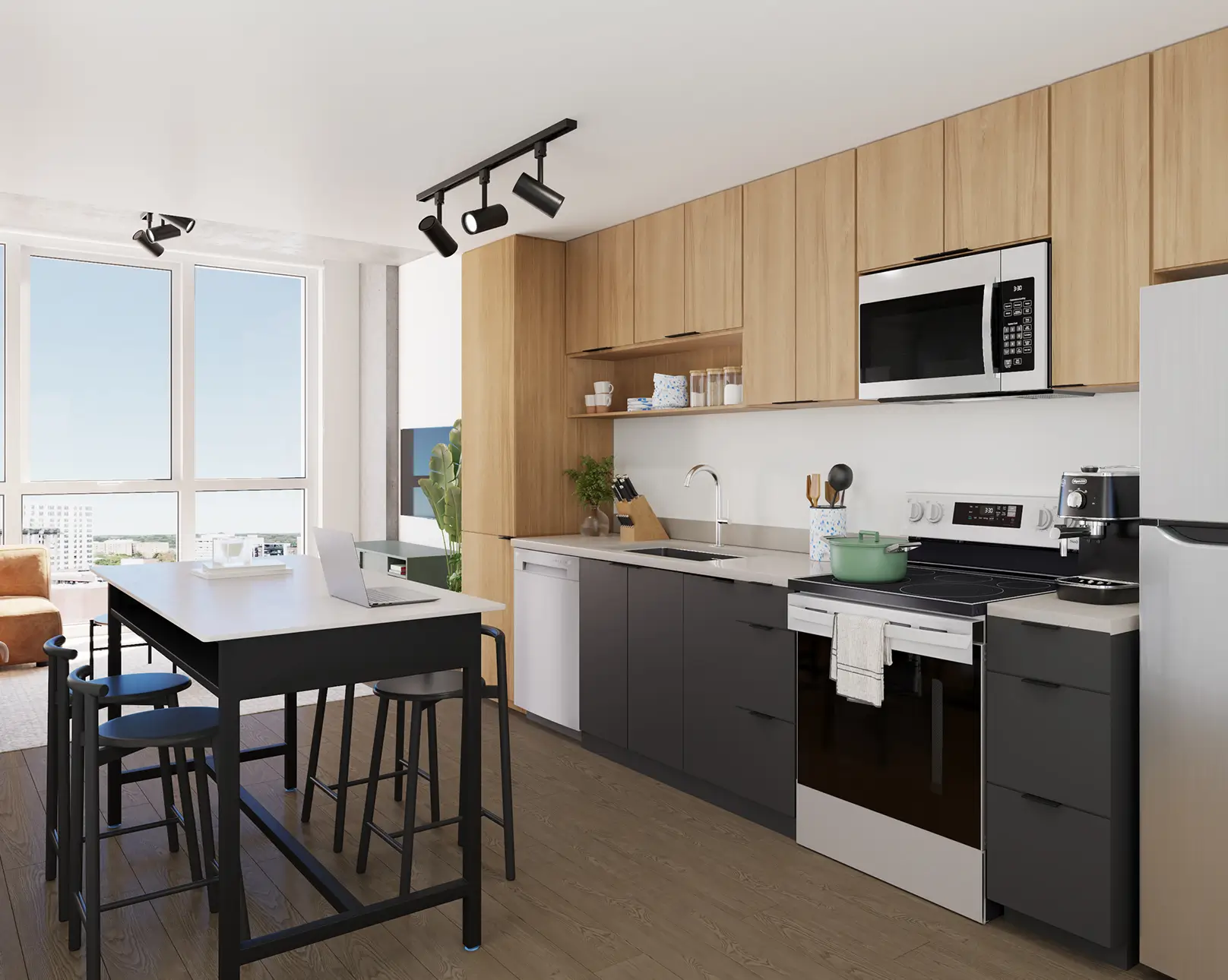 apartment kitchen