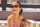 a woman smiling