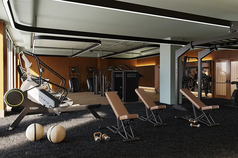 fitness center