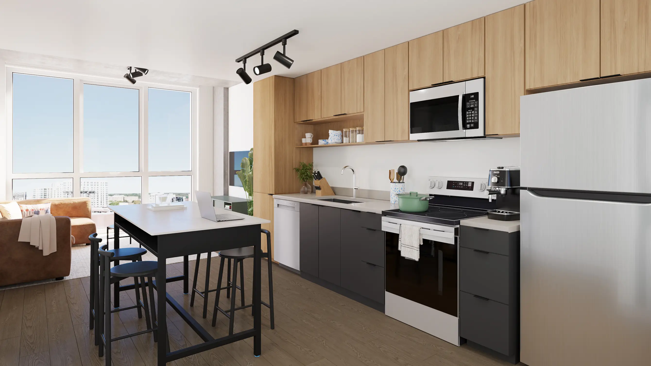 apartment kitchen