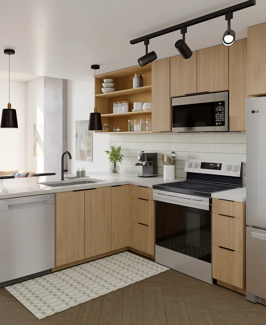 apartment kitchen