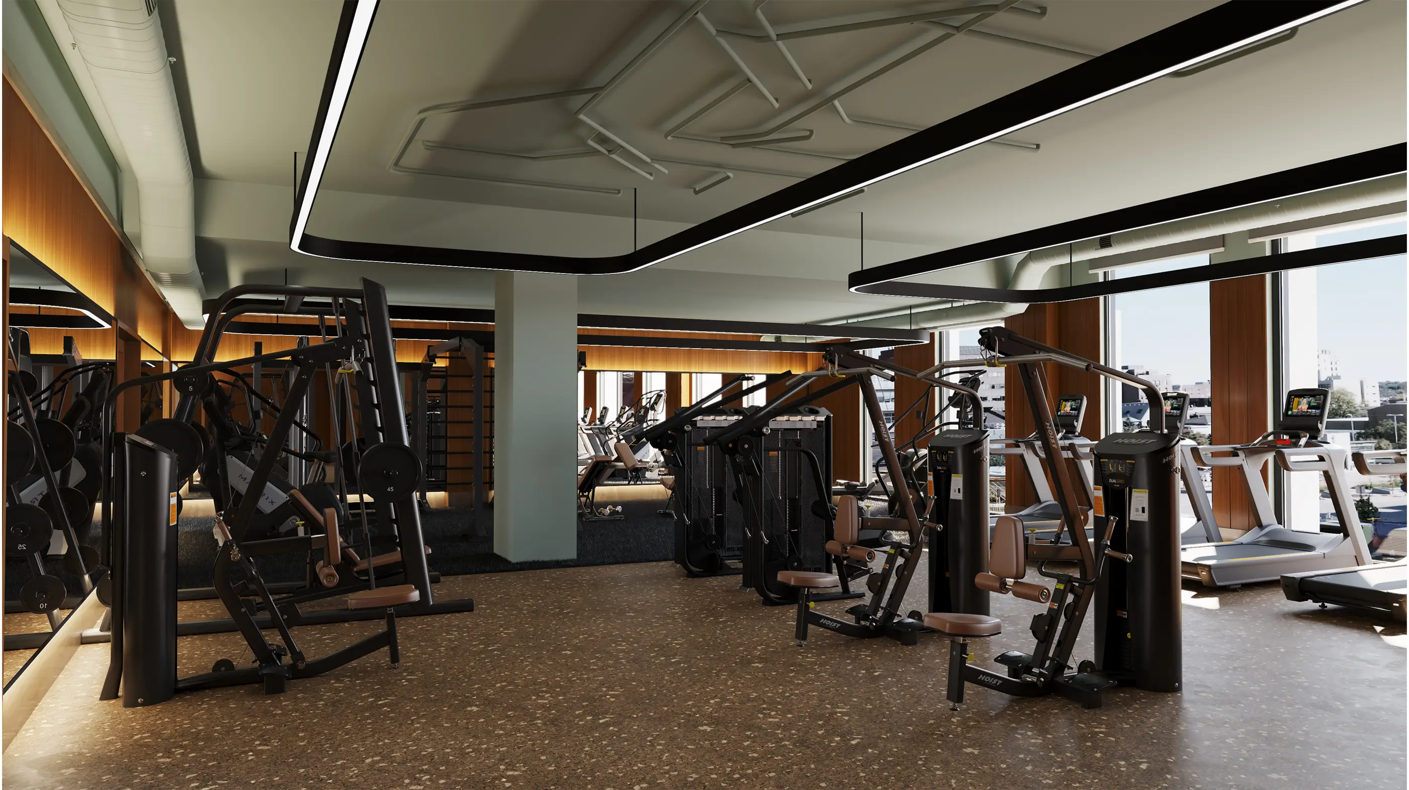 fitness center