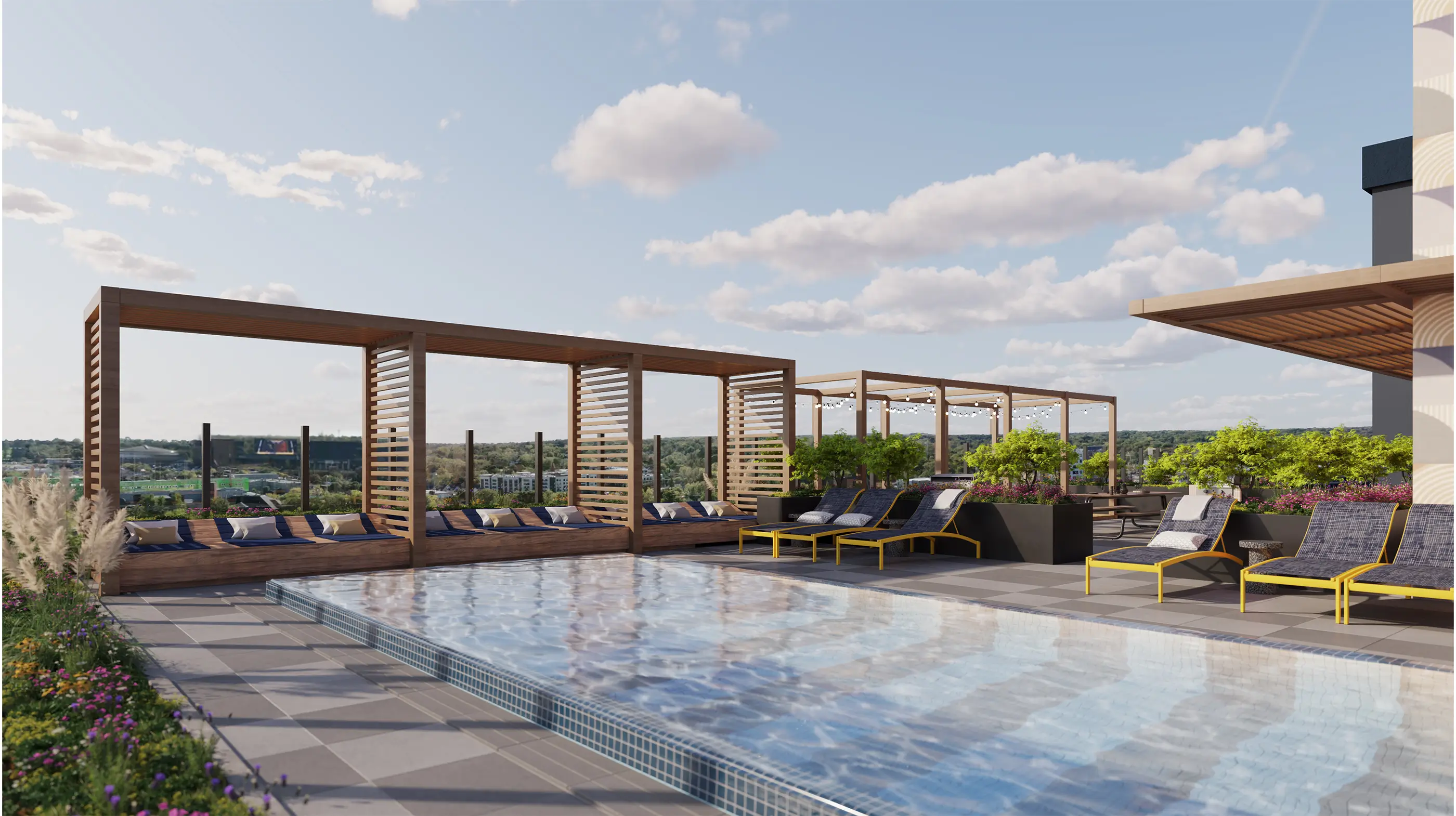 resort-style swimming pool