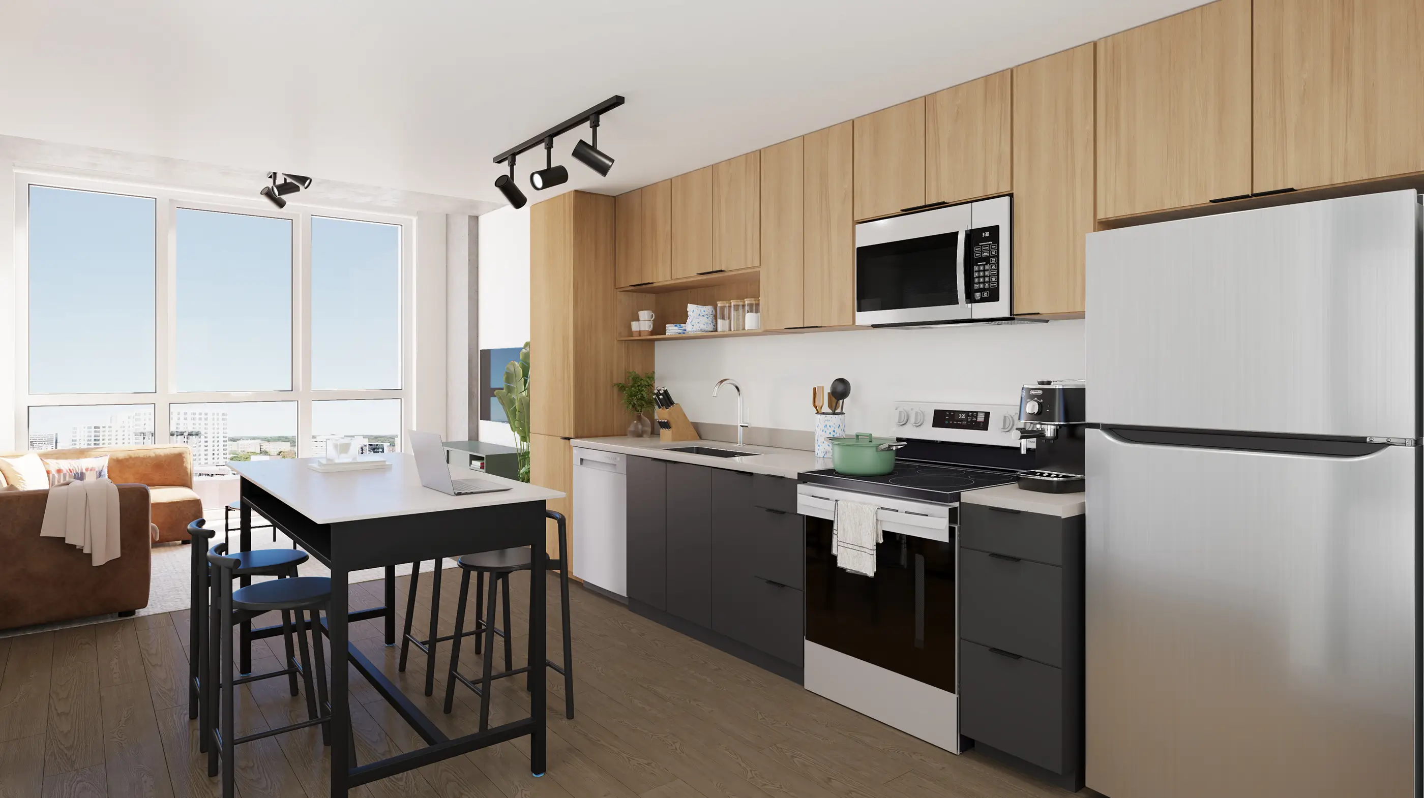 apartment kitchen