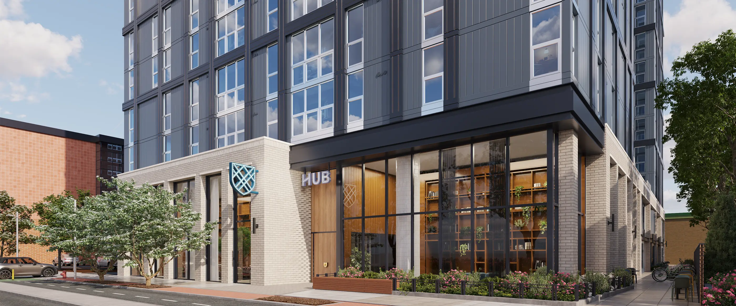 exterior of Hub William