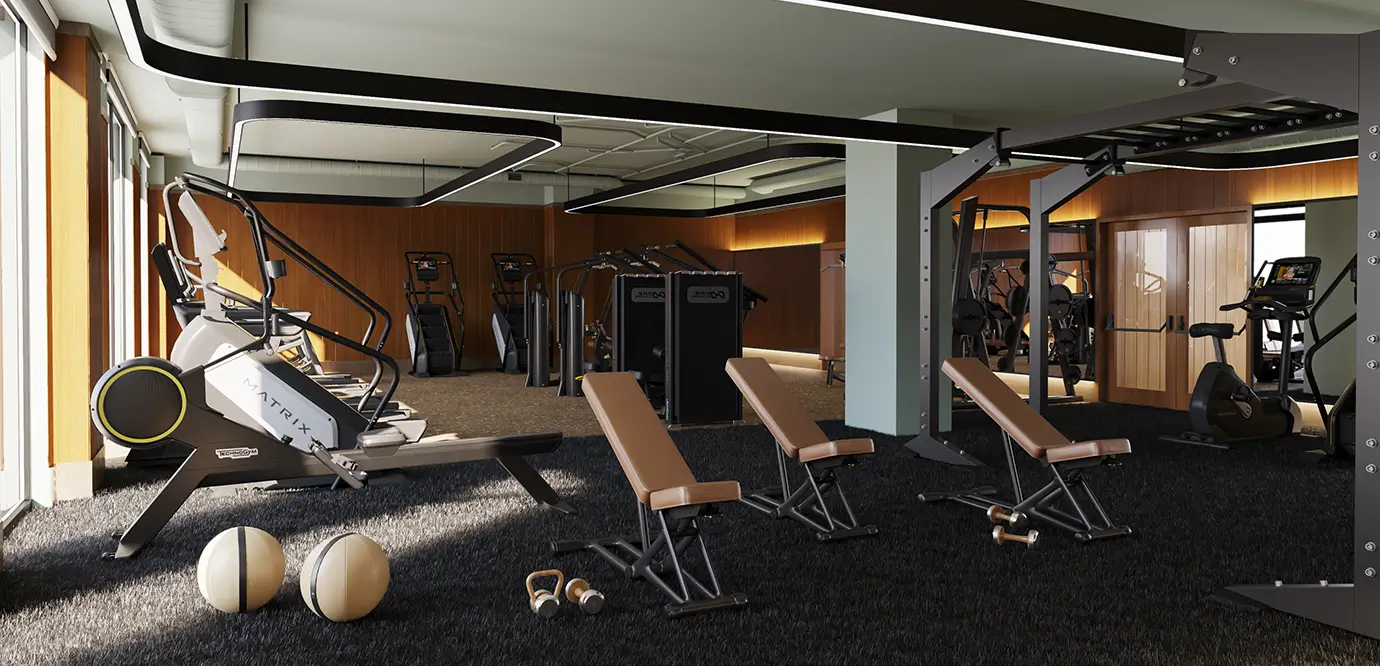 fitness center