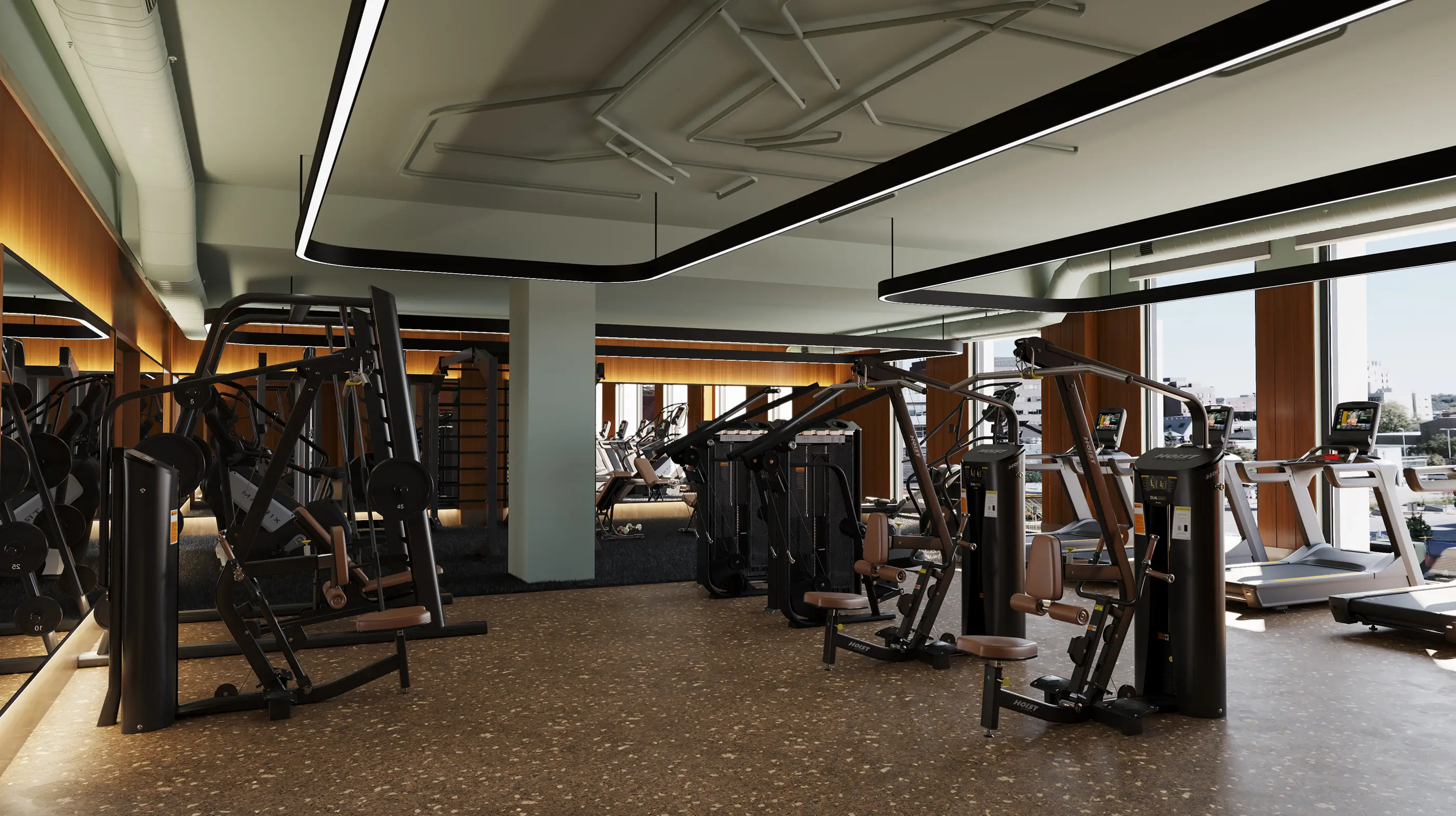 fitness center